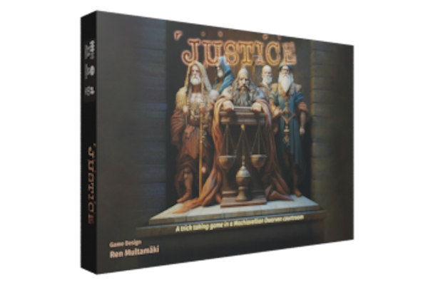 Justice – Trick-taking in a Machiavellian dwarven court Giveaway! 