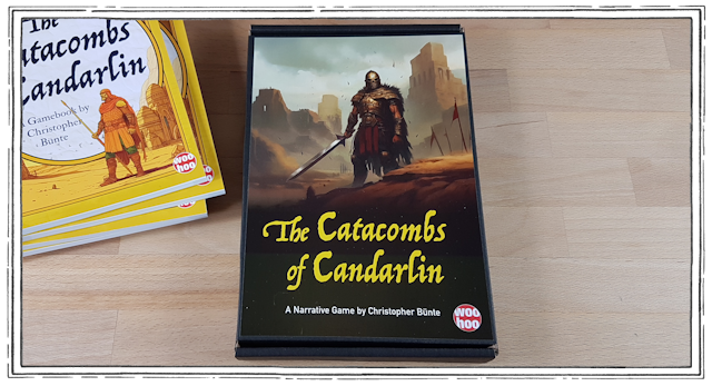 The Catacombs of Candarlin – A Solo Fantasy Gamebook Kickstarter Spotlight