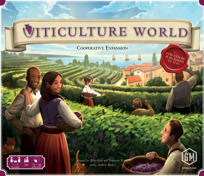 Viticulture World Expansion Review with Brad